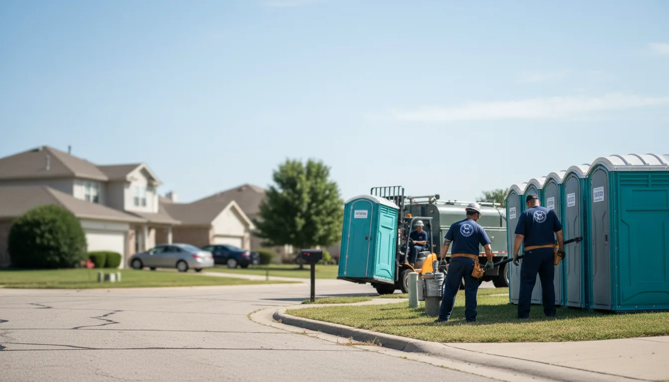 Porta Potty Rental in Sadorus, IL near me